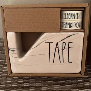 Rae Dunn Artisan Collection by Magenta Tape Dispenser & Set of 2 Washi Tapes